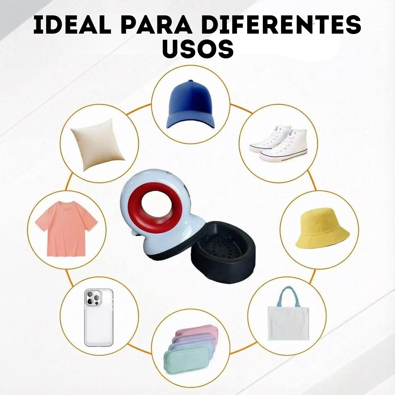 Mini de prensa de calor 4 Niveles de temperatura y temporizador