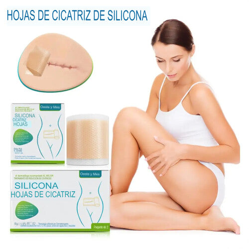 Cinta de silicona de 1.5 metros para cicatrices piel