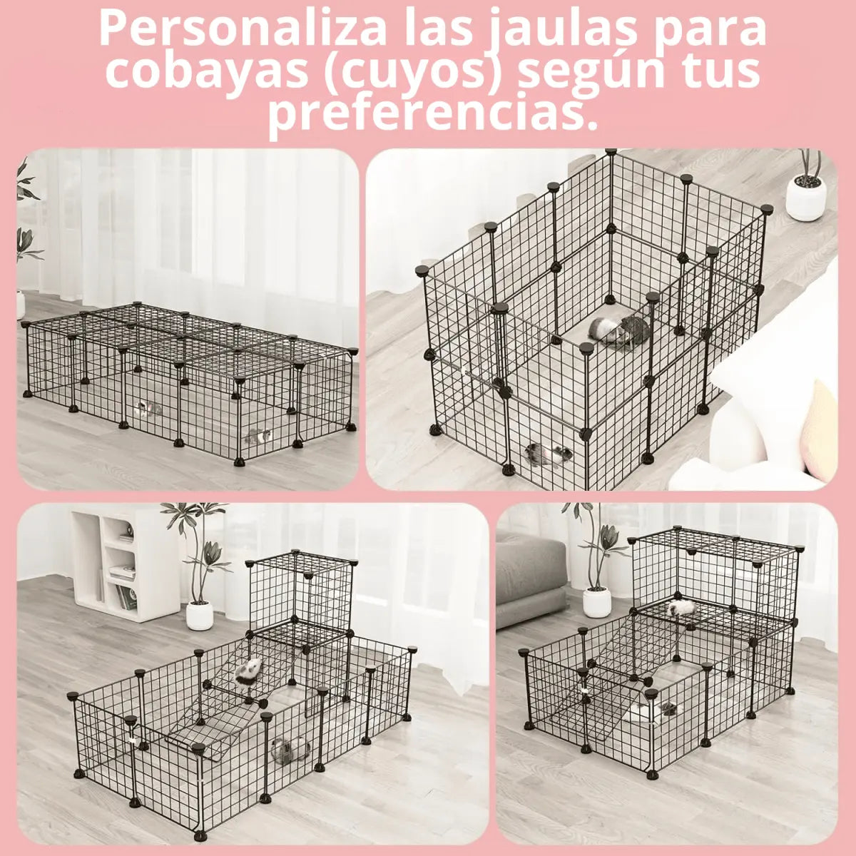 Corral para Mascotas Rejas
