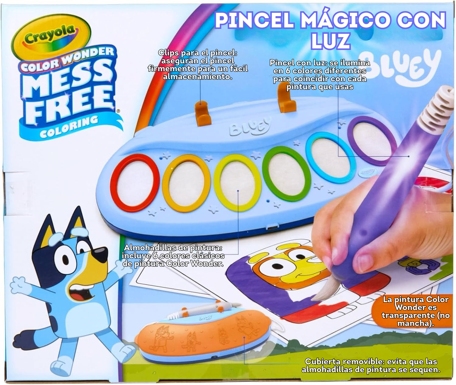 Crayola Color Wonder pincel mágico con luz
