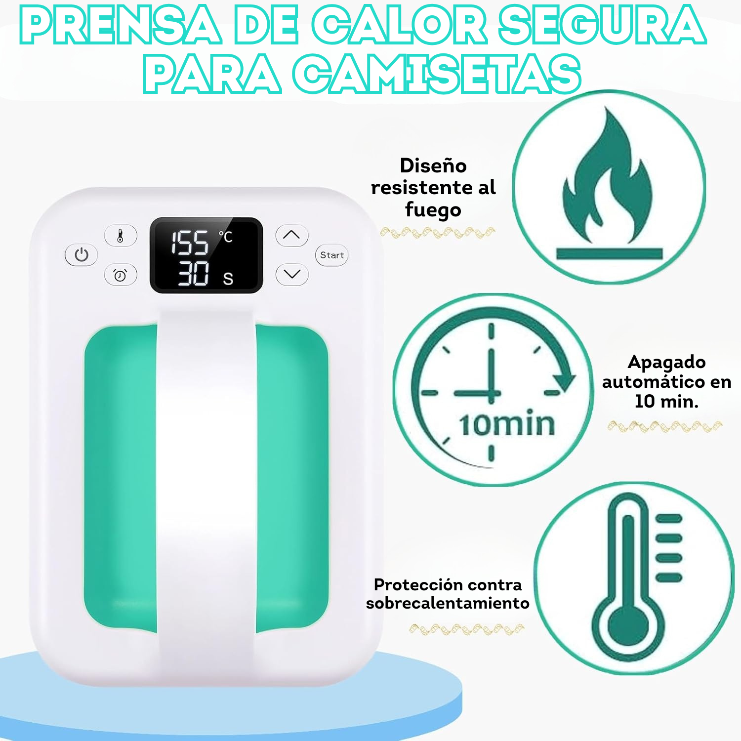 Máquina de prensa térmica SOBREPEDIDO