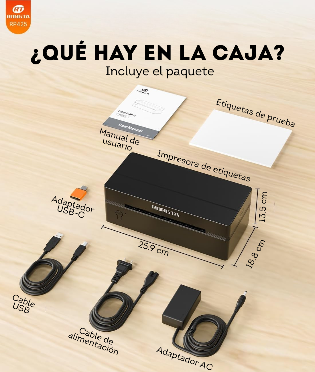 Impresora de etiquetas térmica  SOBREPEDIDO