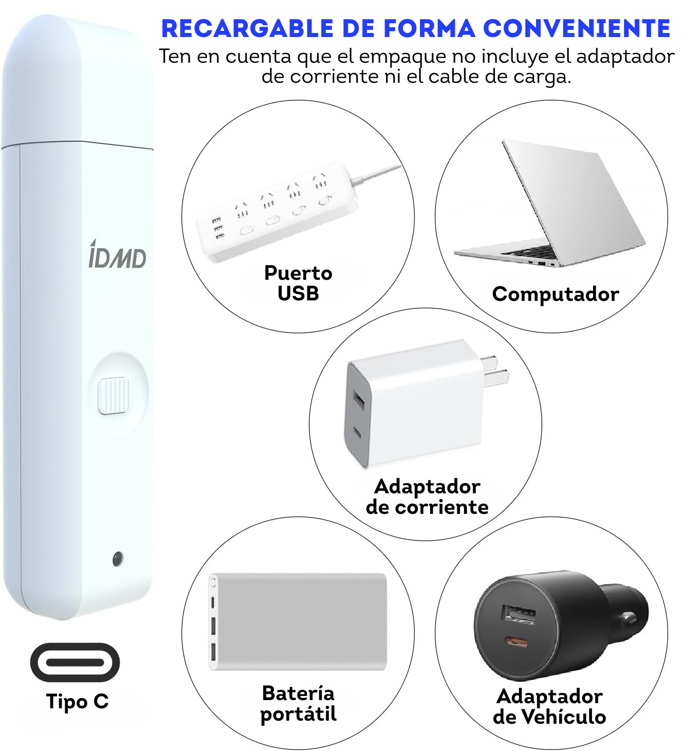 Lima de uñas para mascotas blanca