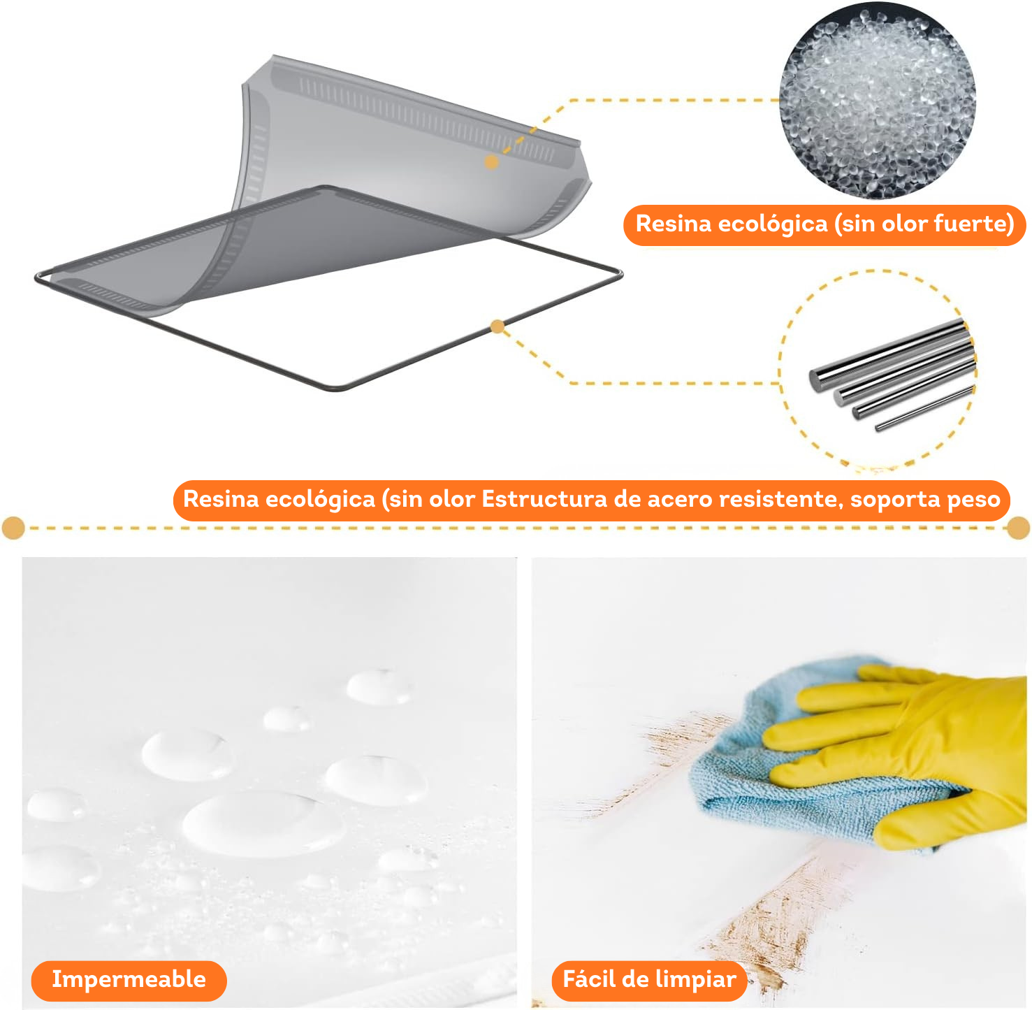 Corral de paneles plasticos para mascotas pequeñas