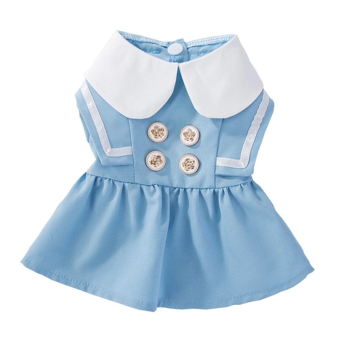Vestido para Mascotas (Marinero Celeste)