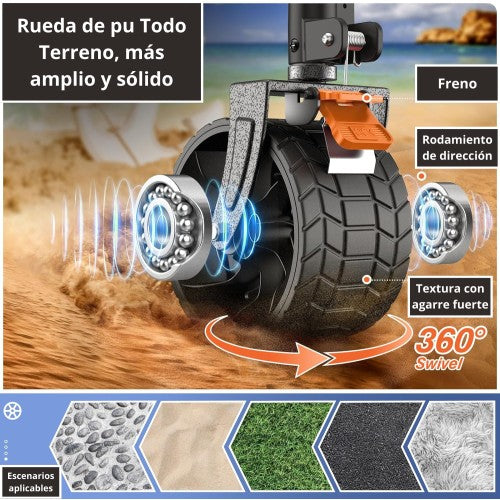 Carro de carga plegable grande (SOBRE PEDIDO)