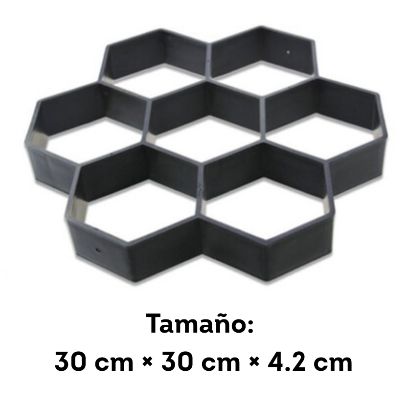Moldes Reutilizables para Hacer Caminos Pavimentar