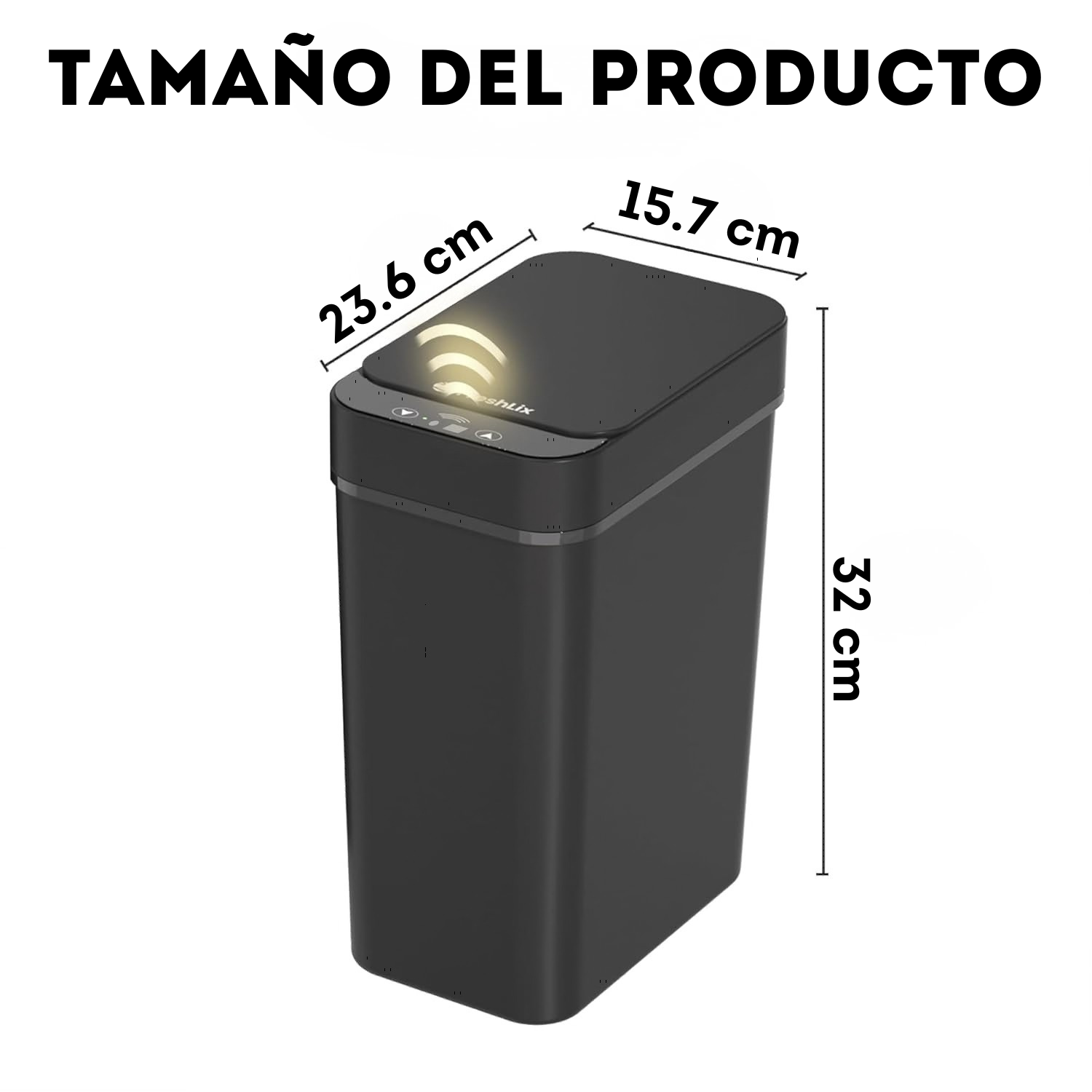 Caneca de basura automática 9.8 litros