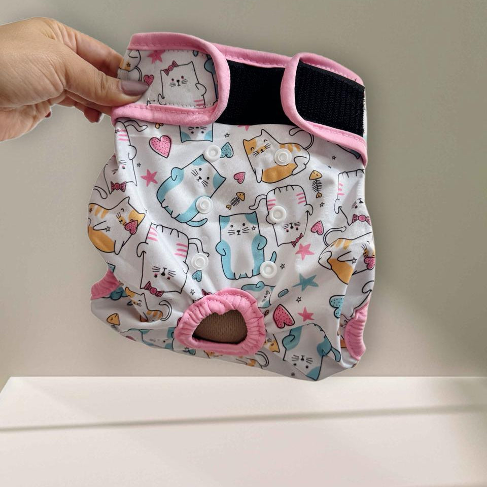 Pañal Reutilizable Para Mascotas Talla M