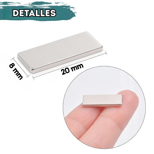 Imanes magnéticos de neodimio 50 imanes fuertes