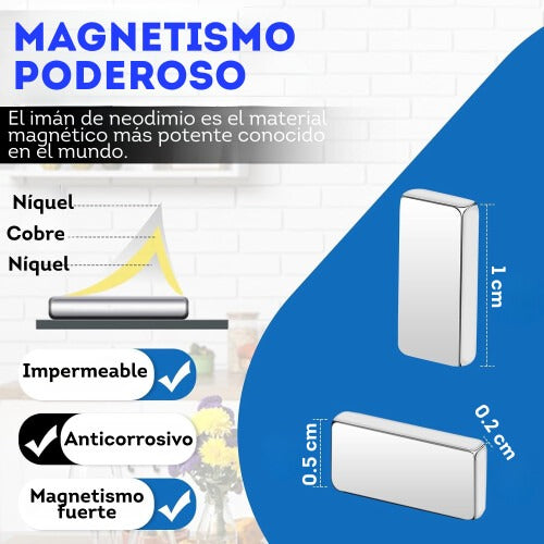 Imanes magnéticos de neodimio 120 imanes fuertes