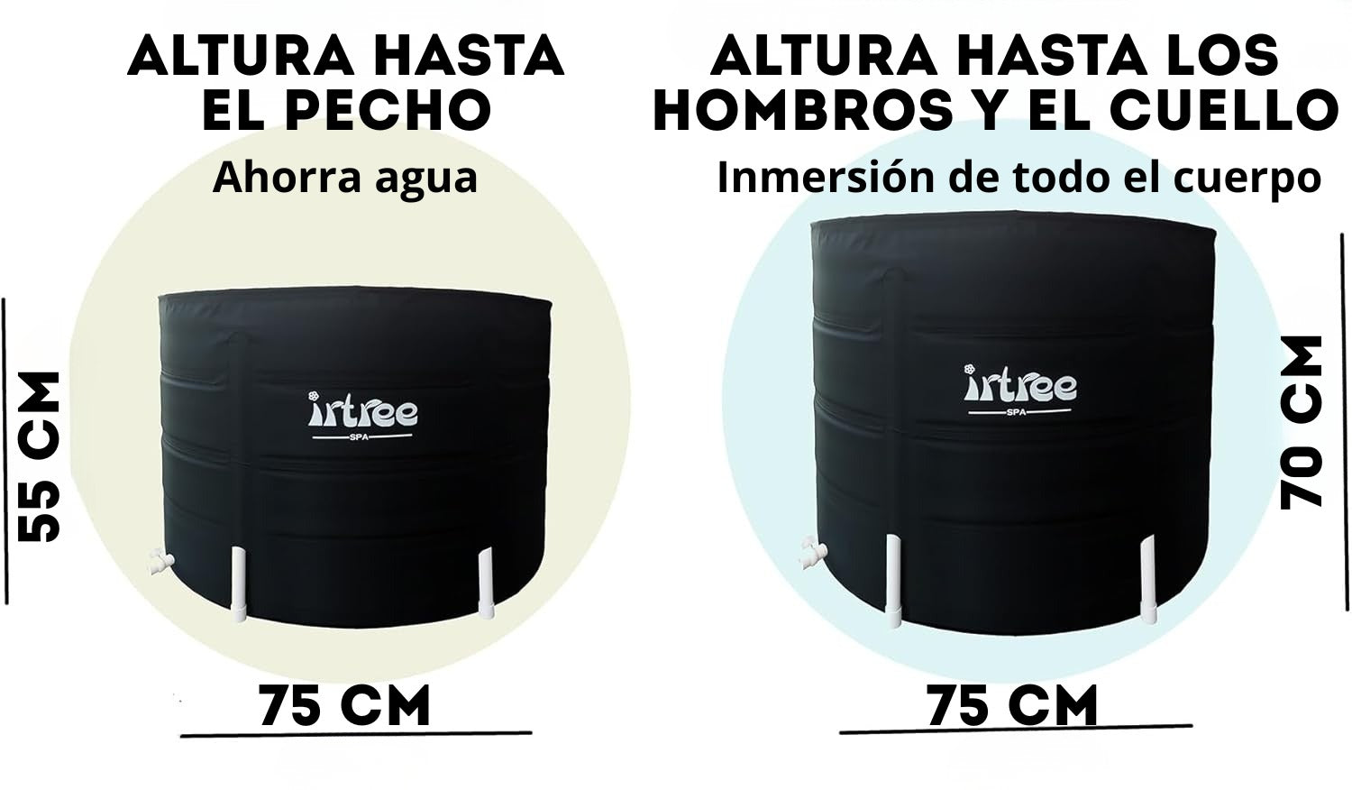 Tina Bañera portátil para adultos