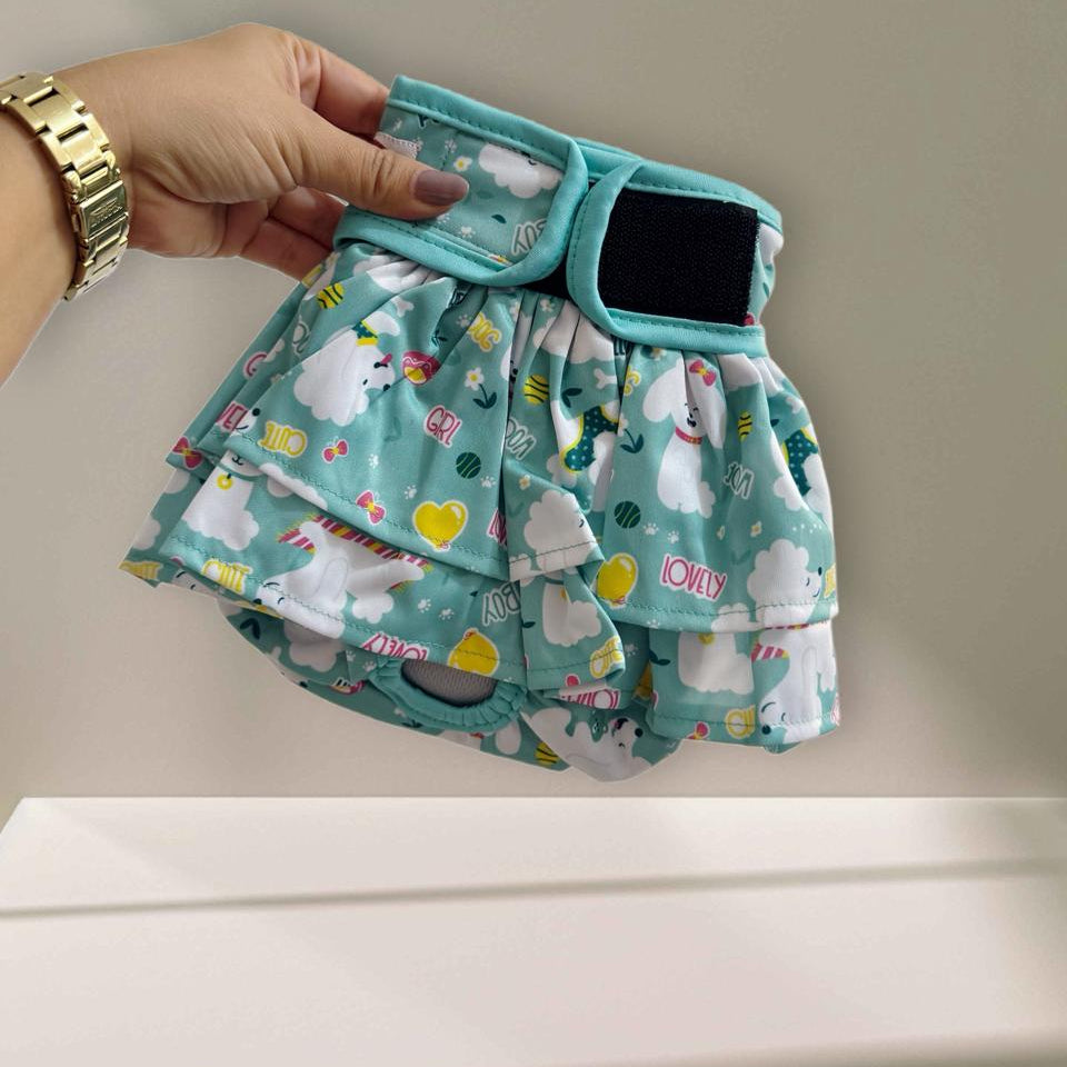 Pañal Reutilizable Para Mascotas Talla M
