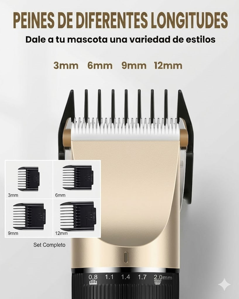 Cortapelos Y Kit de aseo para perros