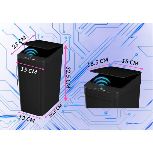 Caneca de basura automática 2.2 galones